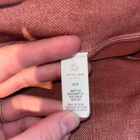 Aerie Offline Seamless High Waisted Leggings in Canyon Creek Color Size XS - Picture 12 of 16